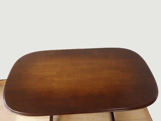 飛騨産業　ダイニングテーブル1650　アンティーク　USED
