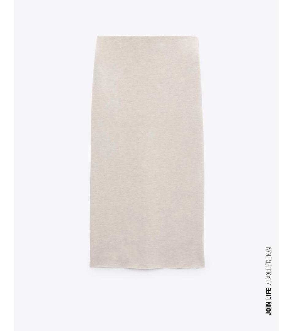 ZARA ソフトスウェットシャツ ソフトスカート 上下セット - メルカリ