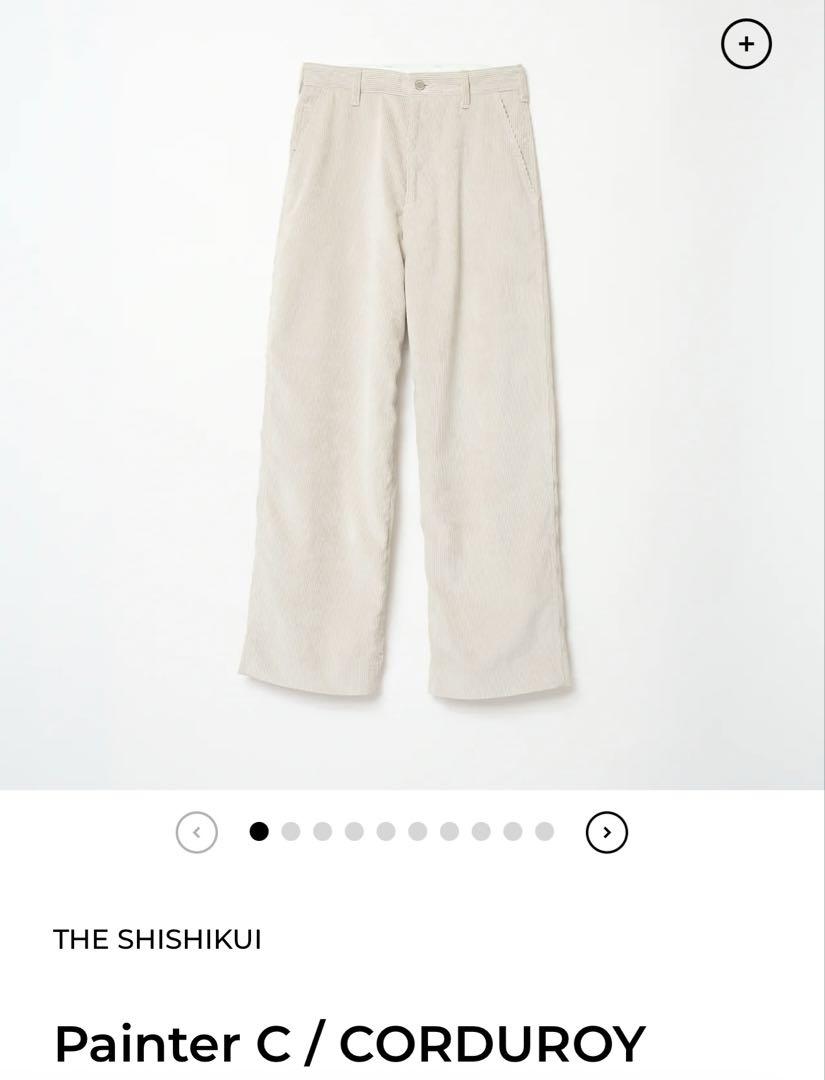 the shishikui Painter C / CORDUROY CREAM（THE SHISHIKUI