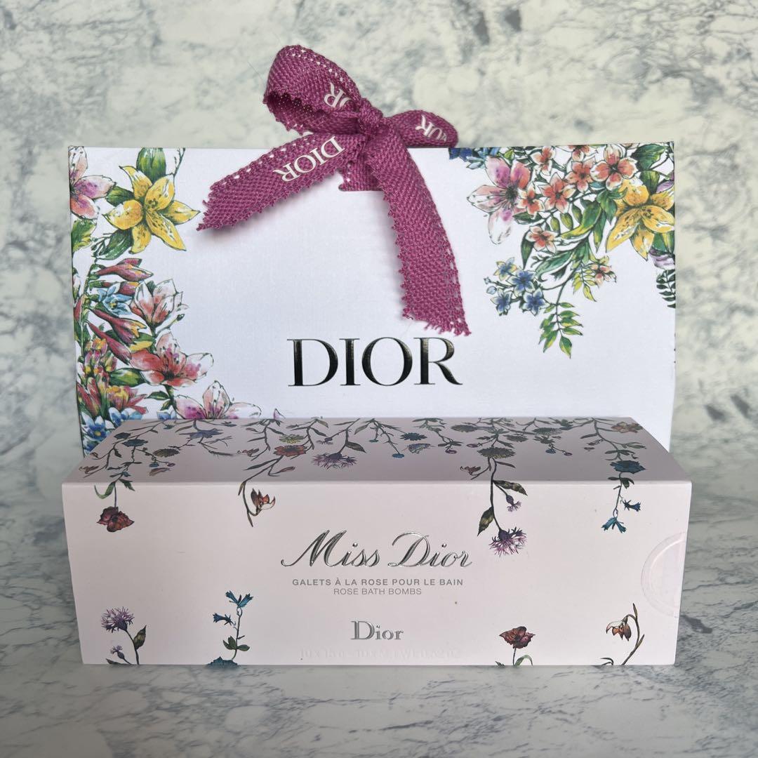 新品未開封Miss Dior ディオール入浴剤 プレゼントラッピング 送料無料