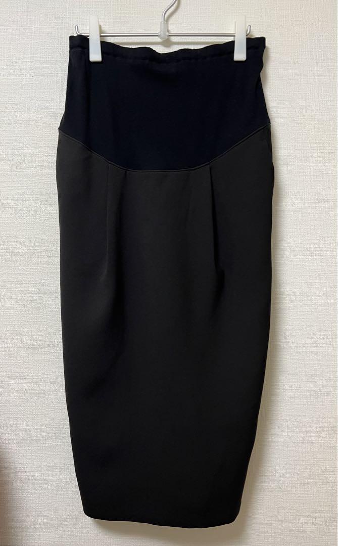 【値下げ】anuke Tuck Maxi Skirt マタニティ スカート