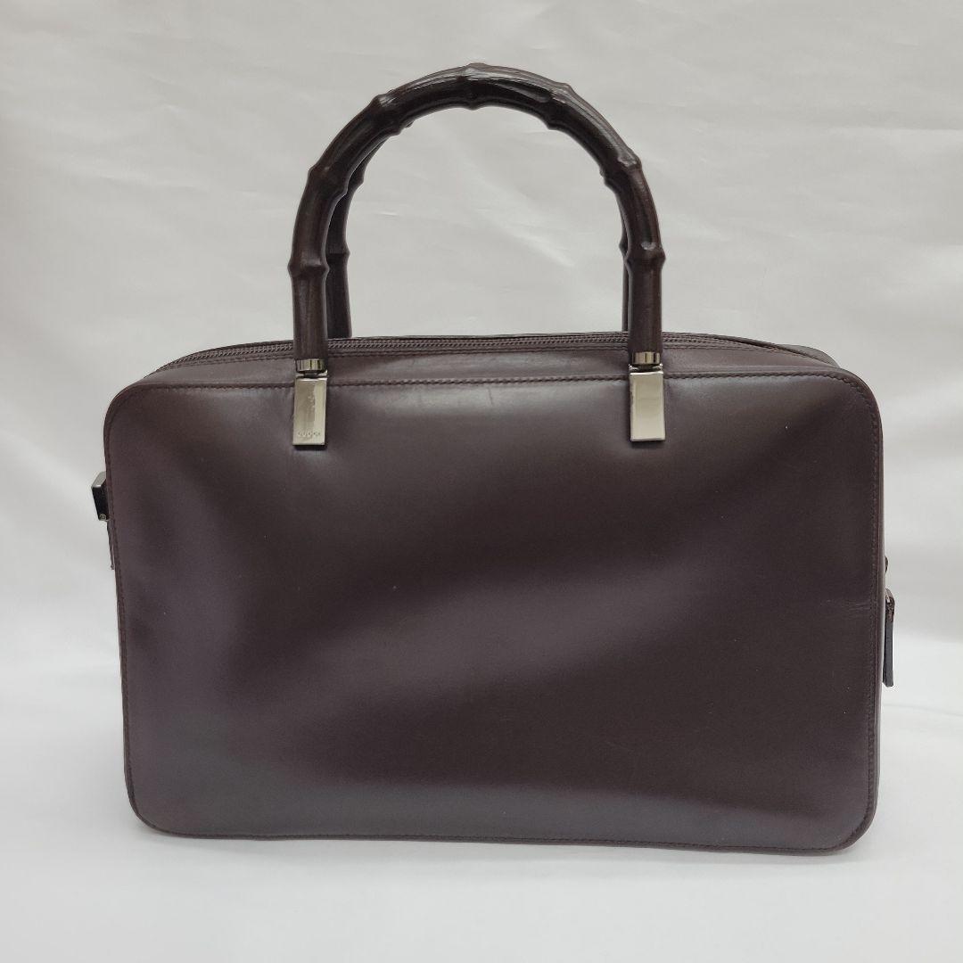 グッチ GUCCI ハンドバッグ バンブー ブラック レザー WW2091 楽天市場】【中古】グッチ バンブー 2WAYハンドバッグ バッグ