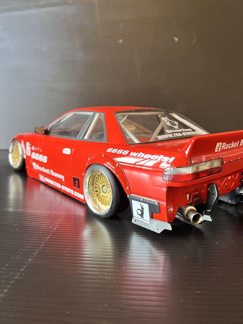 S13シルビア　ロケバニ仕様　ホイール付き