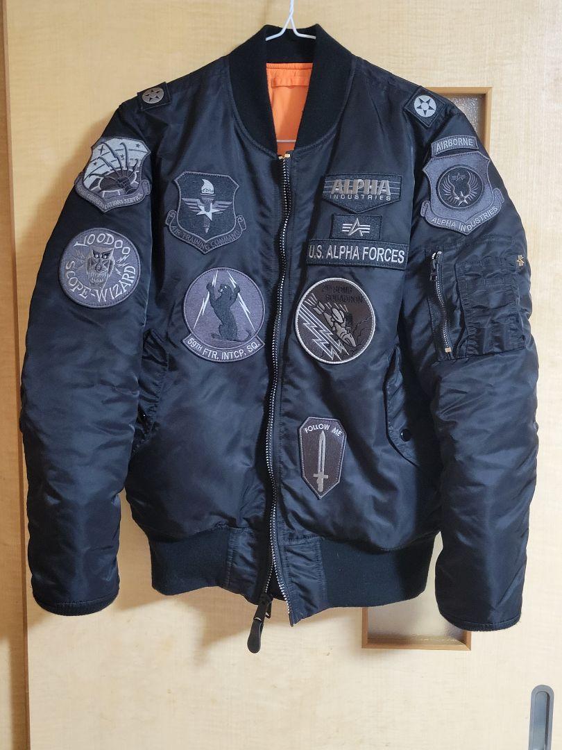 ALPHA アルファ MA-1 フライトジャケット フルパッチ Alpha Industries ALPHA アルファ フルパッチ MA-1 INDUSTRIES
