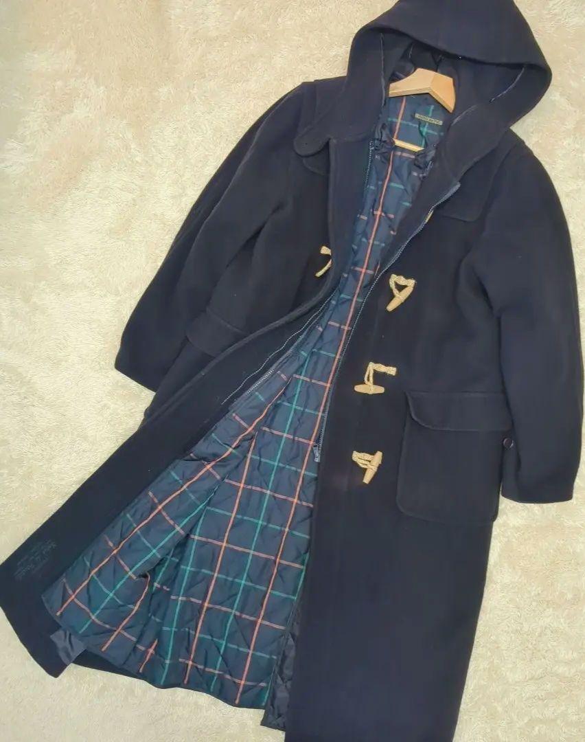 パオデロ ダッフルコート カシミア ライナーレディース ネイビー 120cm