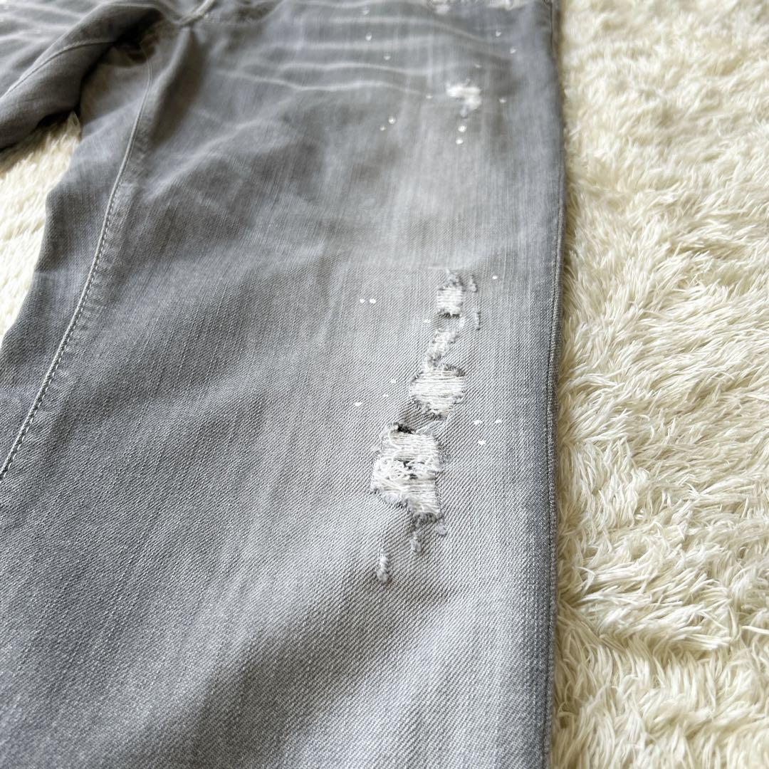 DSQUARED2 ディースクエアード SLIM JEAN グレー デニム 52