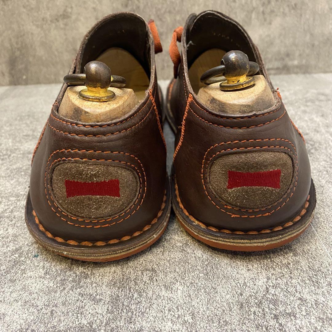 ✨人気✨カンペール camper ペウカミ【26】ブラウン レザースニーカー