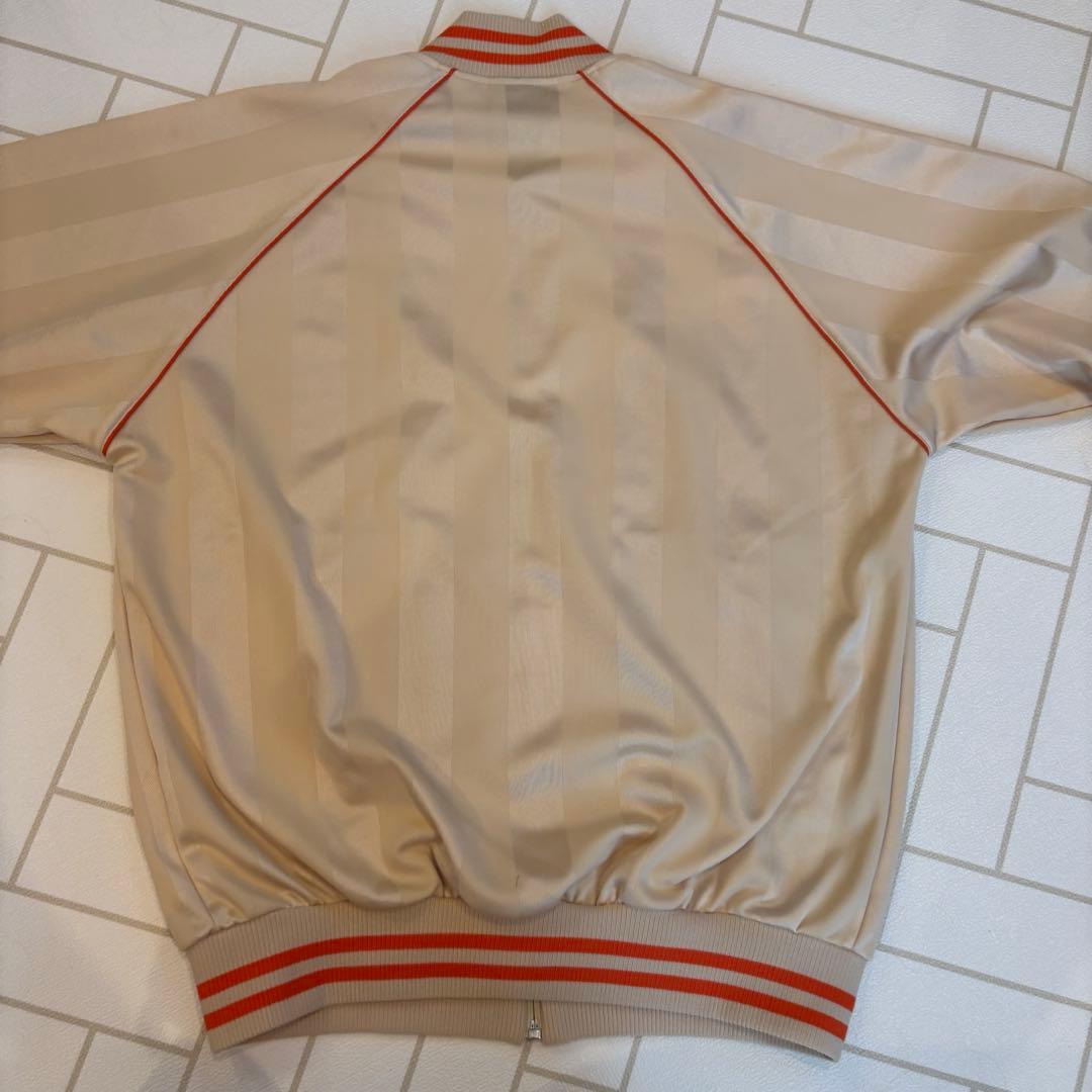 【美品✴︎希少】le coq sportif ベージュ ストライプ ジャージセット 【美品✴︎希少】le coq sportif ベージュ ストライプ ジャージセット