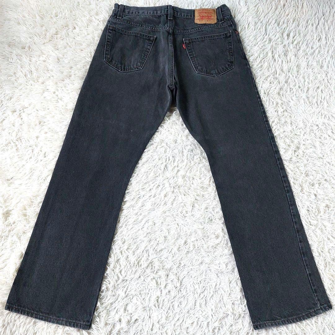 00s リーバイス517 黒染め USA ブラックデニムパンツ w36 L32 00s リーバイス517 黒染め USA ブラックデニムパンツ w36 L32