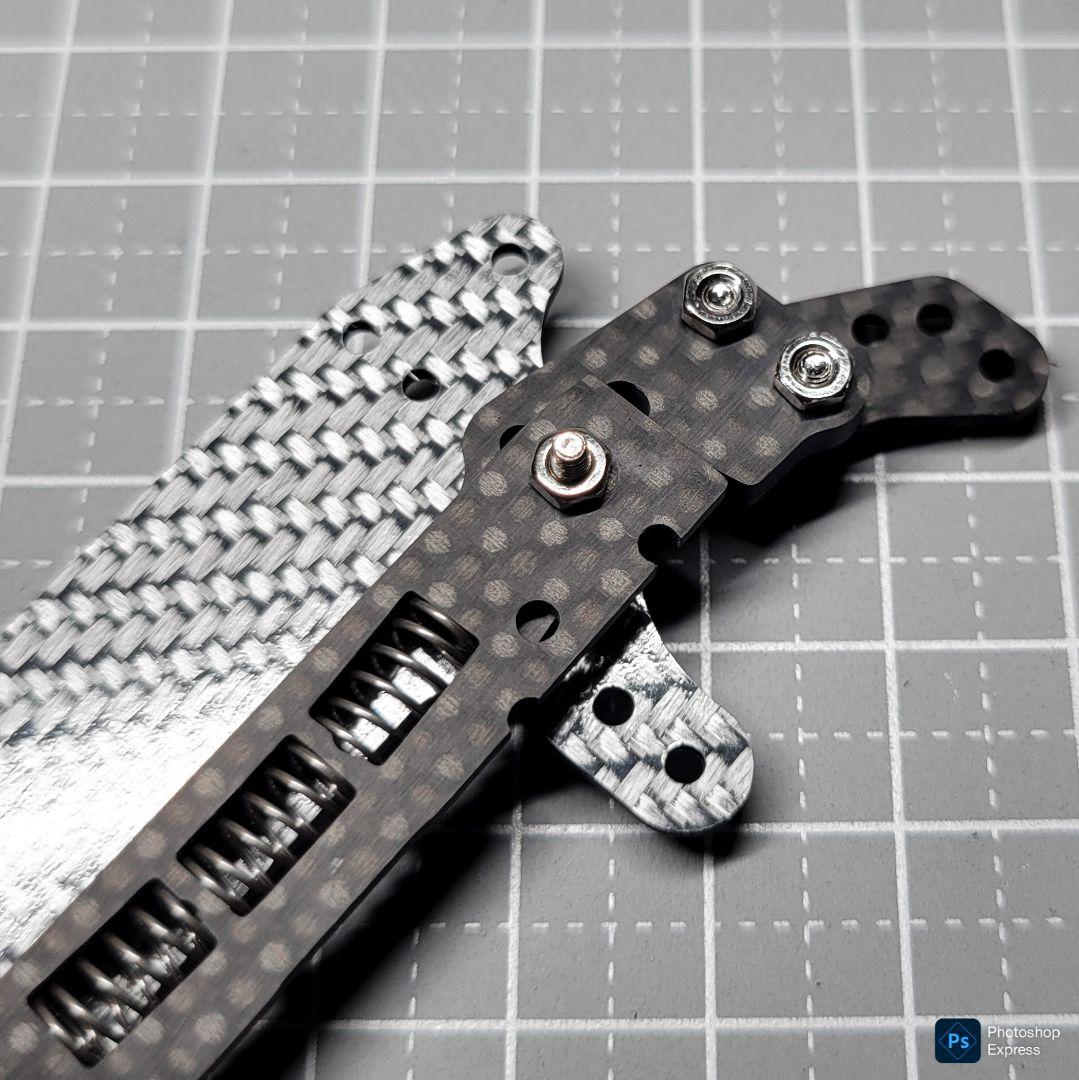 SD-Fix CNC加工 スライドダンパー 10mm円形可動 バネ3個 円形搭載 SD-Fix CNC加工 スライドダンパー 10mm円形可動 バネ3個 円形