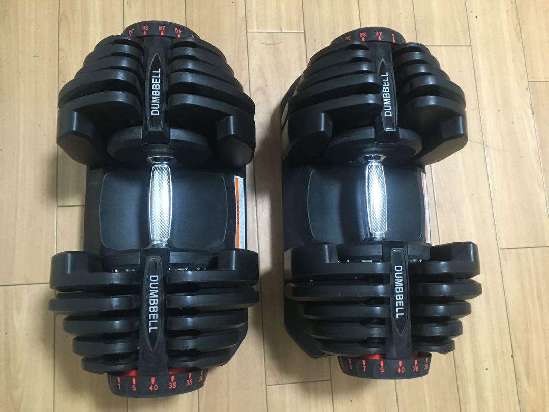 ① DUMBBELL 可変式ダンベル 40Kg x 1個