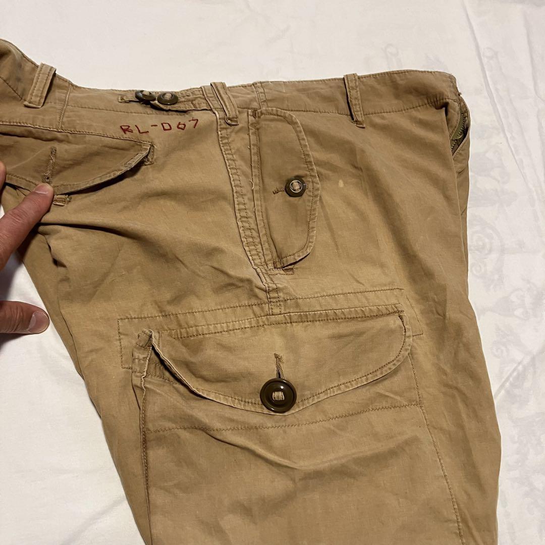 ralph lauren RL-067 カーゴパンツ talon zip - メルカリ