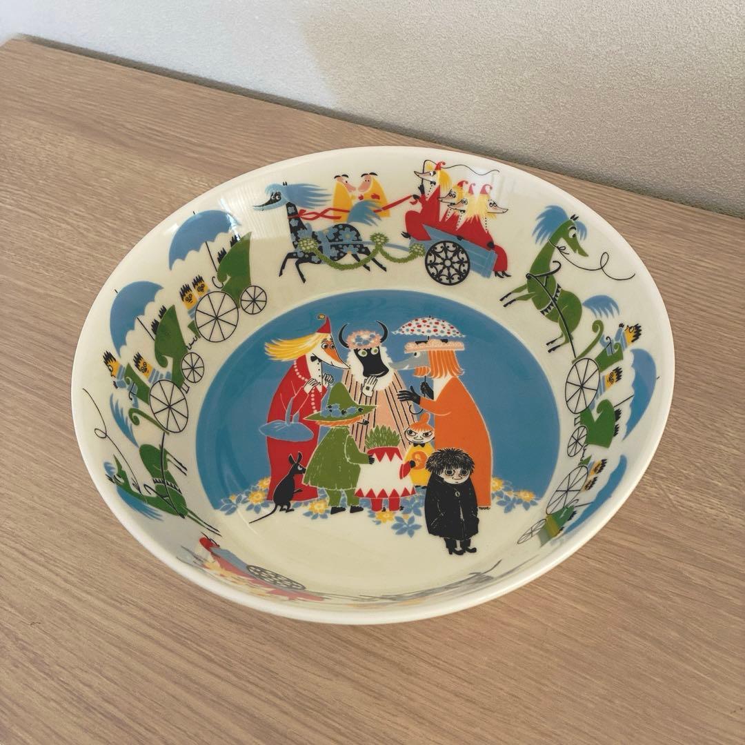 アラビア ムーミン 大皿 深皿