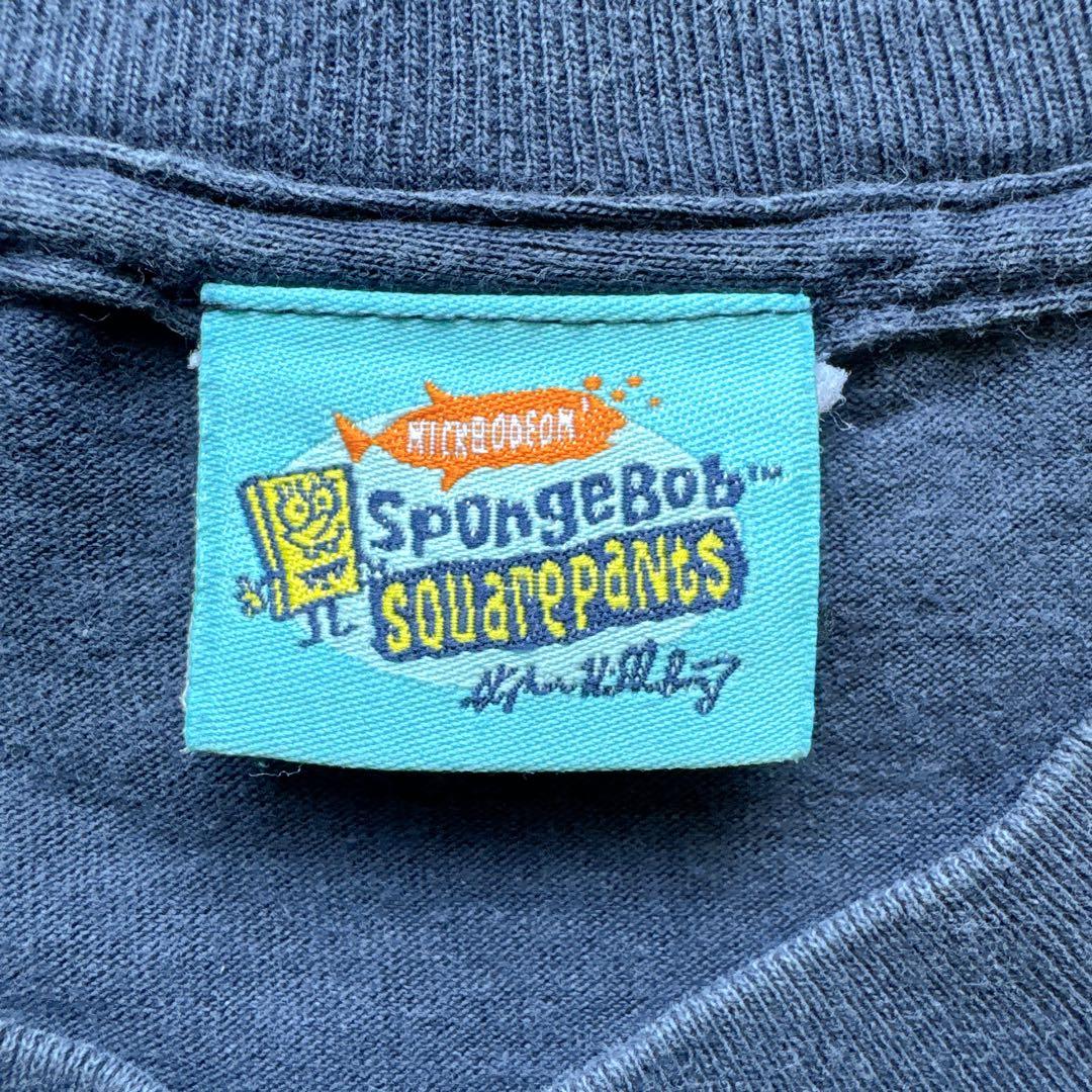 01s USA製 アニメT スポンジボブ Tシャツ シングルステッチ XL