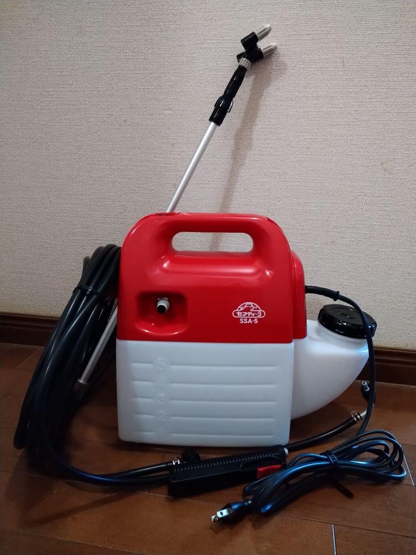 楽天市場】セフティ-3 電気式噴霧器 5L SSA-5 : アグリズ楽天市場店