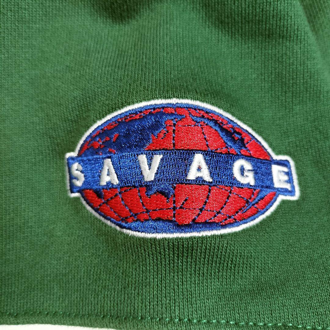 XLARGE エクストララージ TEAM PANELED パーカー  グリーン