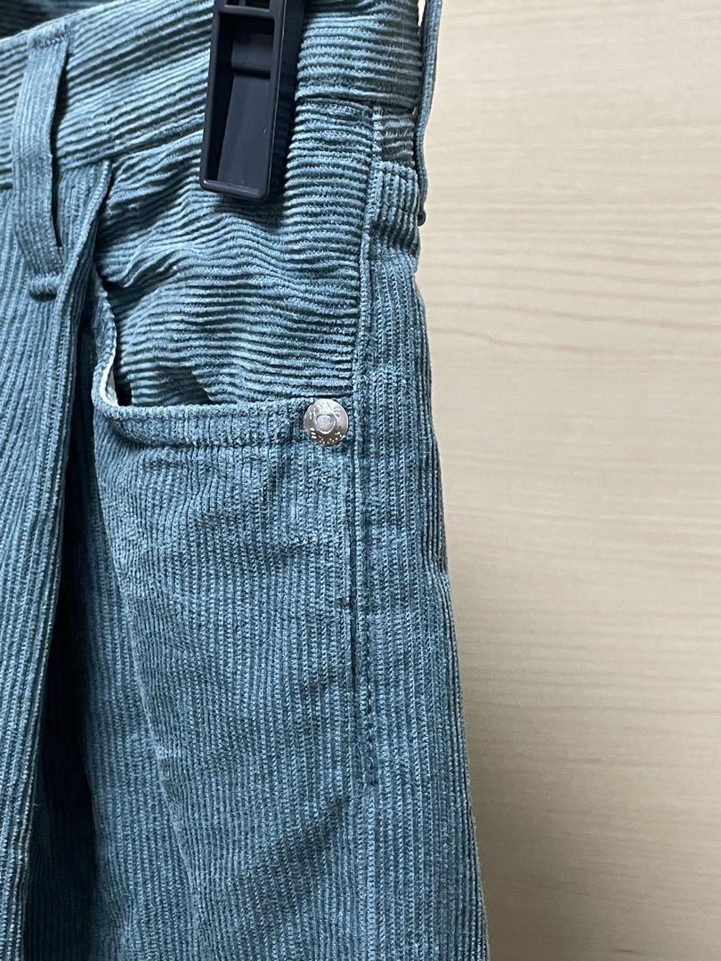 コーデュロイ ワイドレッグパンツ