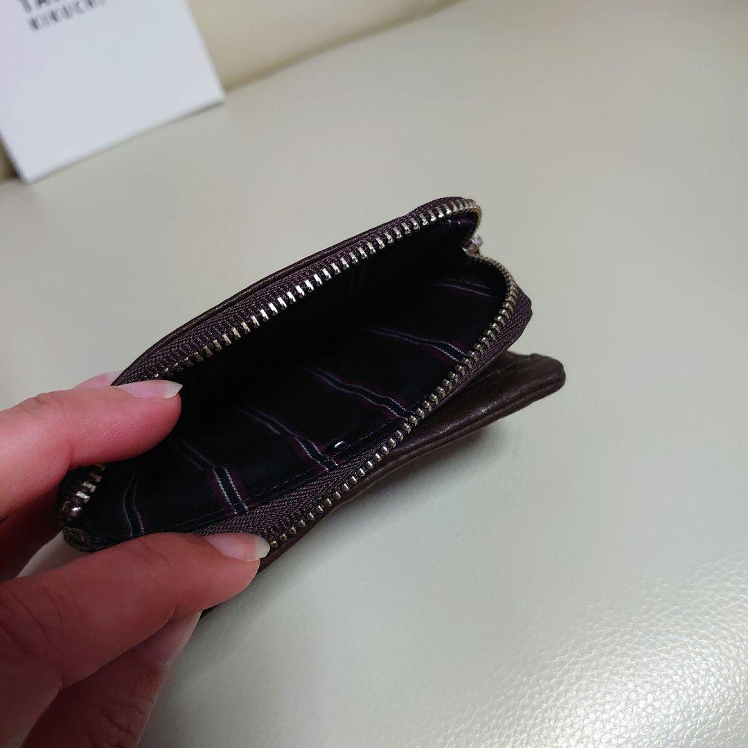 値下げ　タケオキクチ　メンズ二つ折り財布　新品未使用