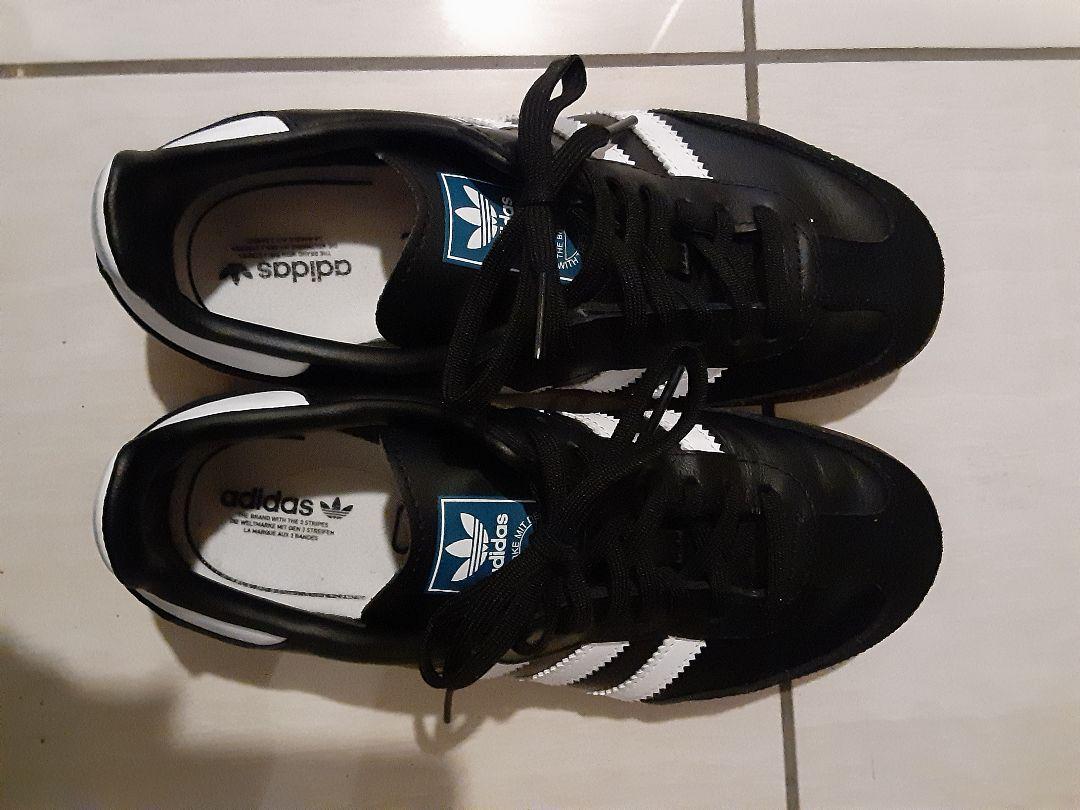 adidas　SAMBA キッズ　21.0㎝　21㎝　ブラック