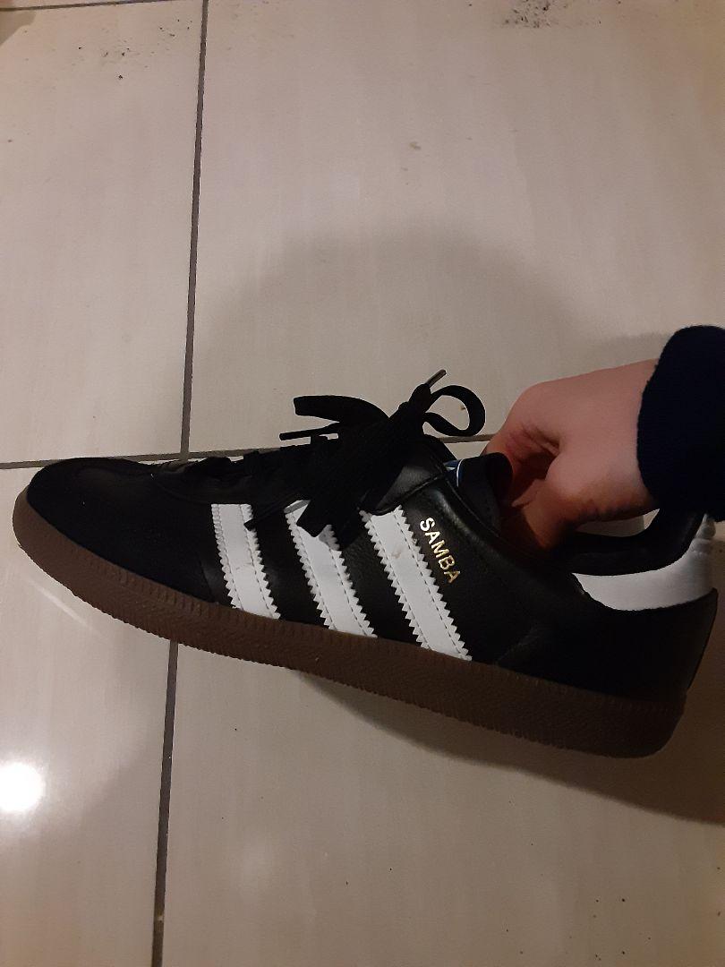 adidas　SAMBA キッズ　21.0㎝　21㎝　ブラック