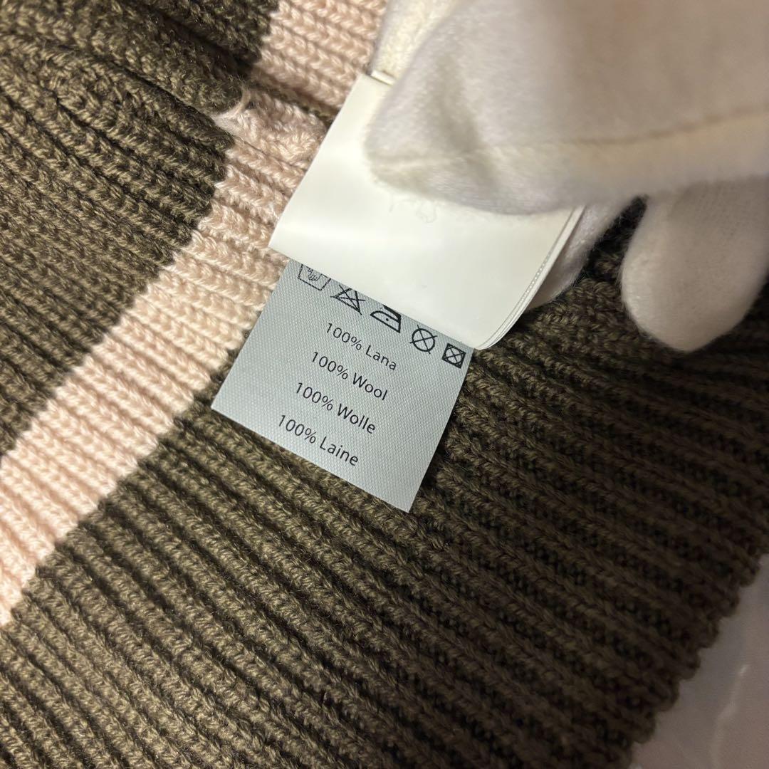 最終価格／美品【Nigel Cabourn】ウールニットキャップ　デマルキ