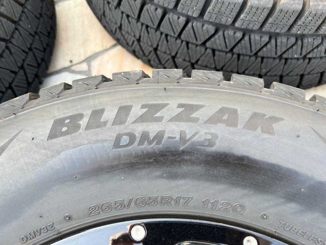 ブリヂストン ブリザックDM-V3 265/65R17 RAYS バイエイト