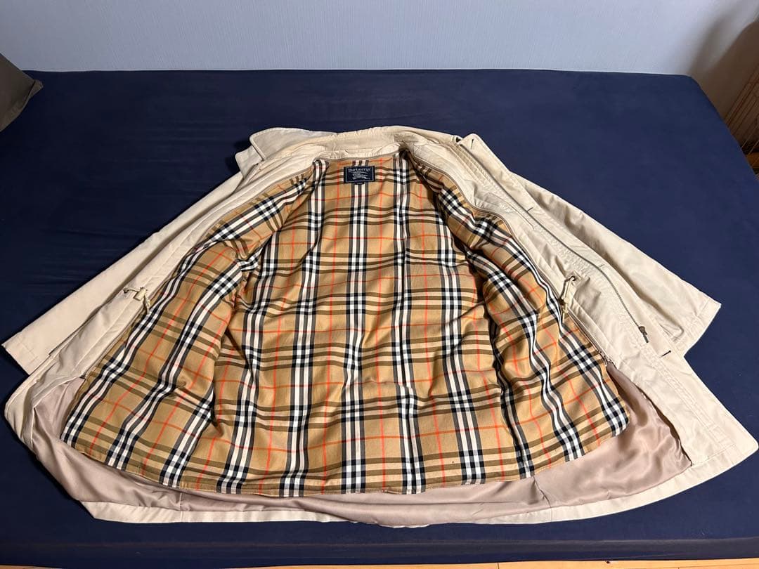 Burberrys ノバチェック フード付き コート ヴィンテージ 英国製
