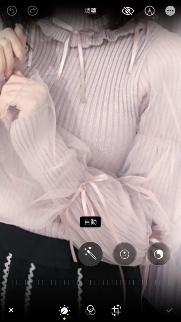 スワンキスHB girly basic knit ピンク