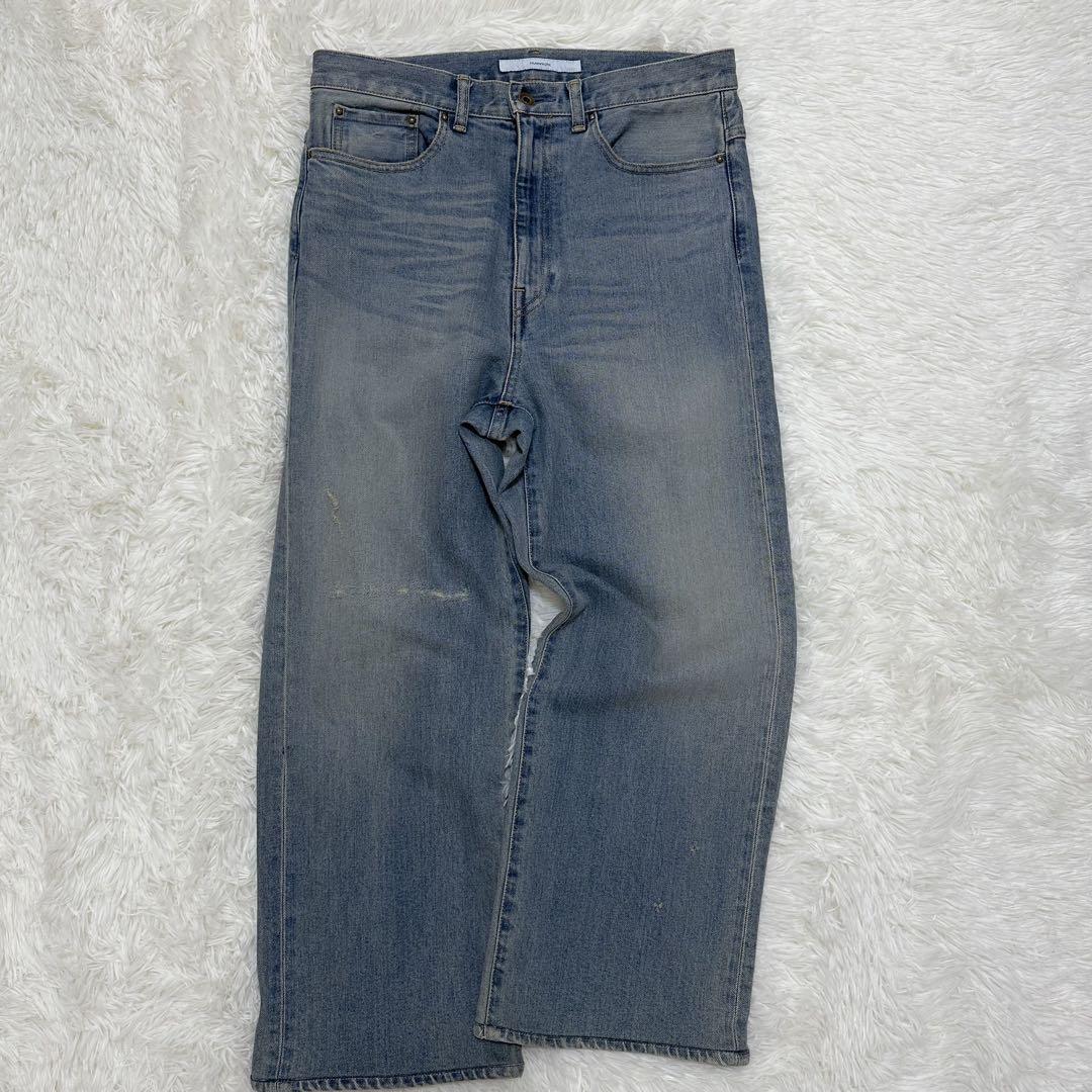 FRAMeWORK 大人気 デニムストレートパンツ　38
