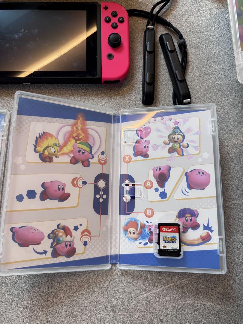 Nintendo Switch 箱無し　人気ソフト4枚付き　動作確認済み