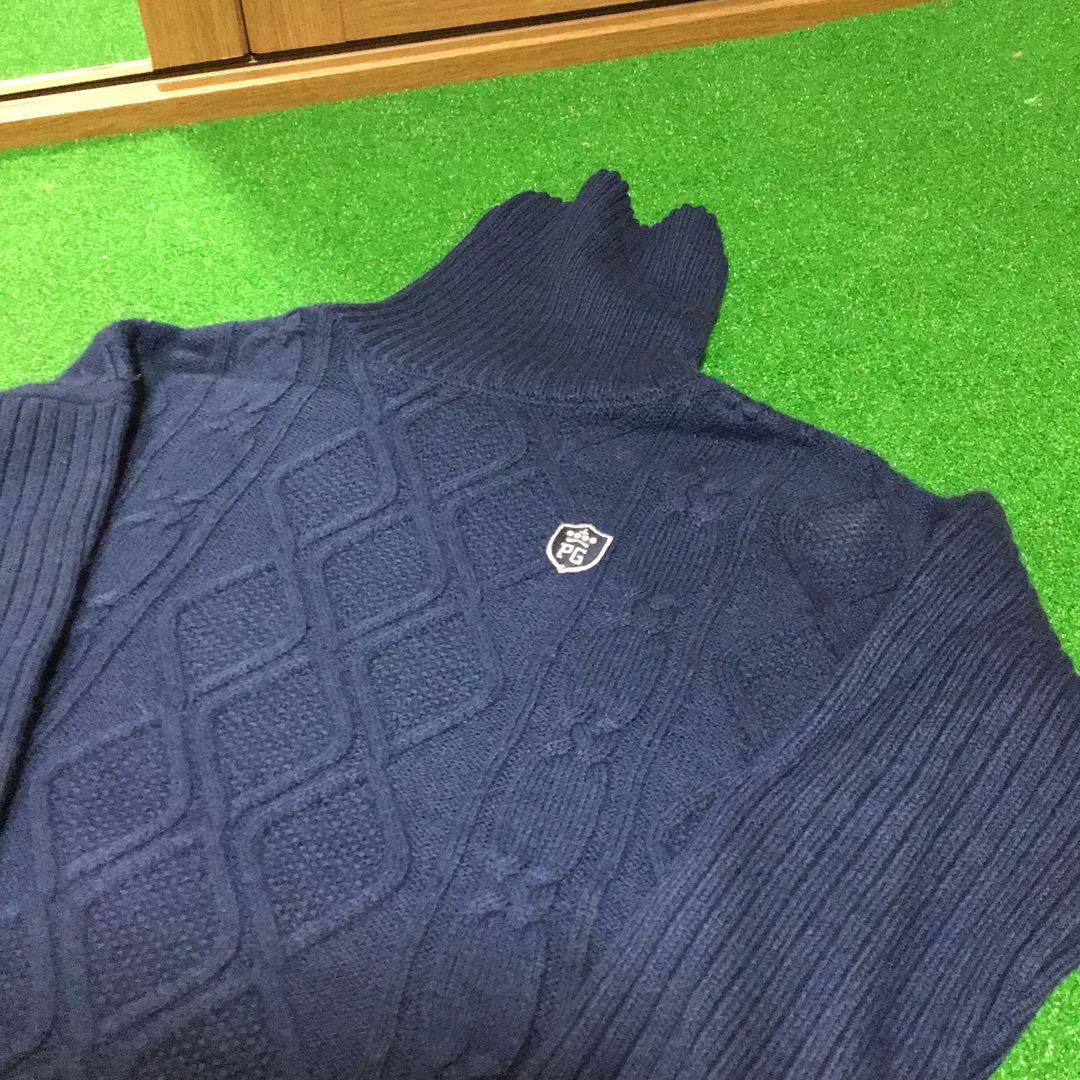 割引オーダー パーリーゲイツニットセーター。ネックウォーマーいらず
