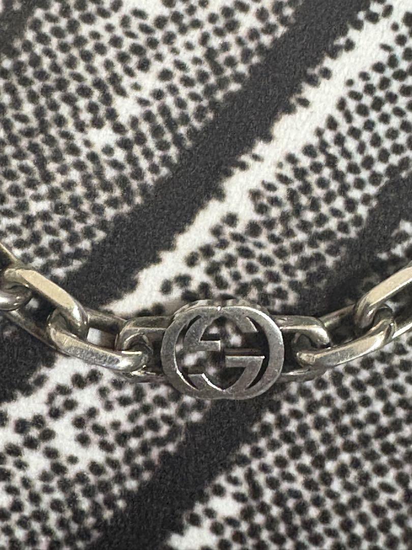 GUCCIネックレス インターロッキング