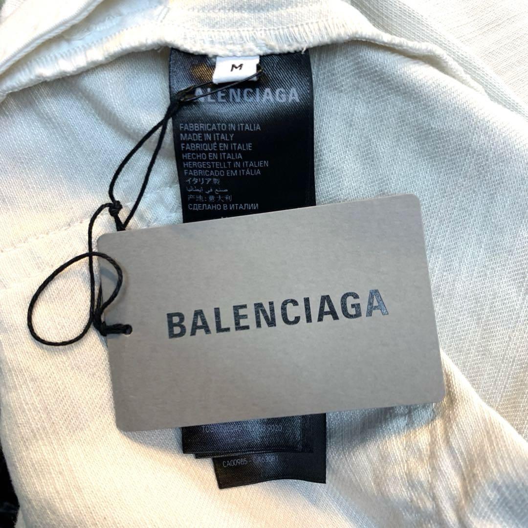 タグ付き BALENCIAGA LOOSE FIT DENIM PANTS