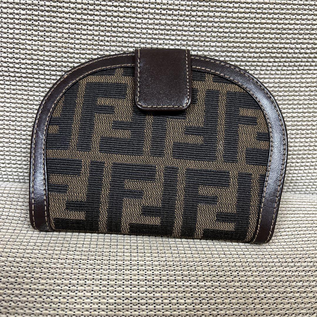 ❤️お値下げ　【FENDI】フェンディ　二つ折りサイフ　ズッカ柄