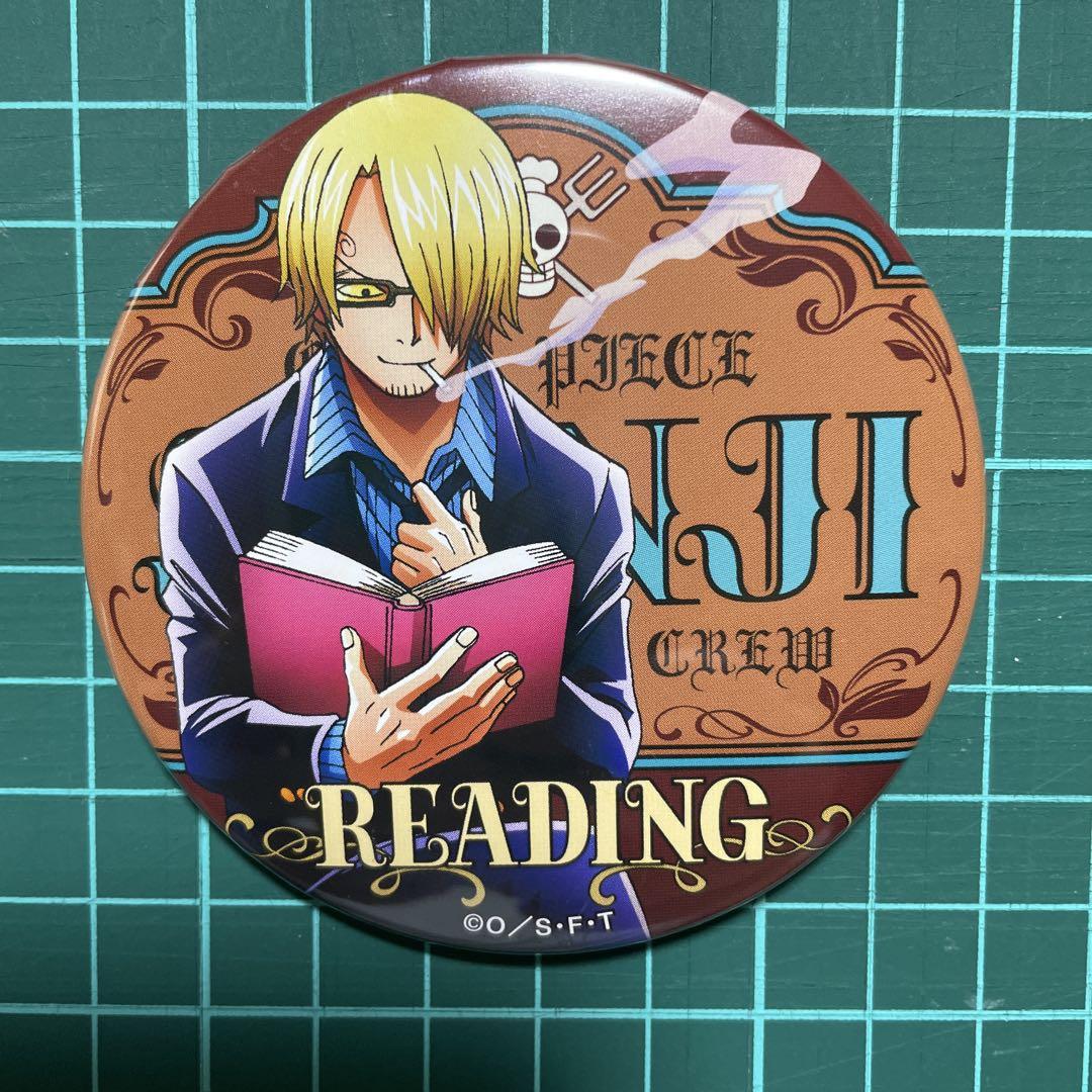 【バラ売り可】　ONE PIECE サンジ　輩缶バッジ ONEPIECE ワンピース サンジ 輩缶バッジ - メルカリ