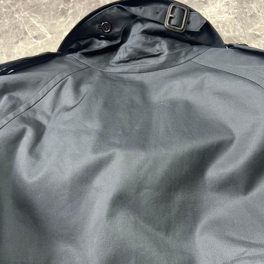 極美品♡バーバリー　トレンチコート　ベルト　ライナー　ノバチェック ネイビー