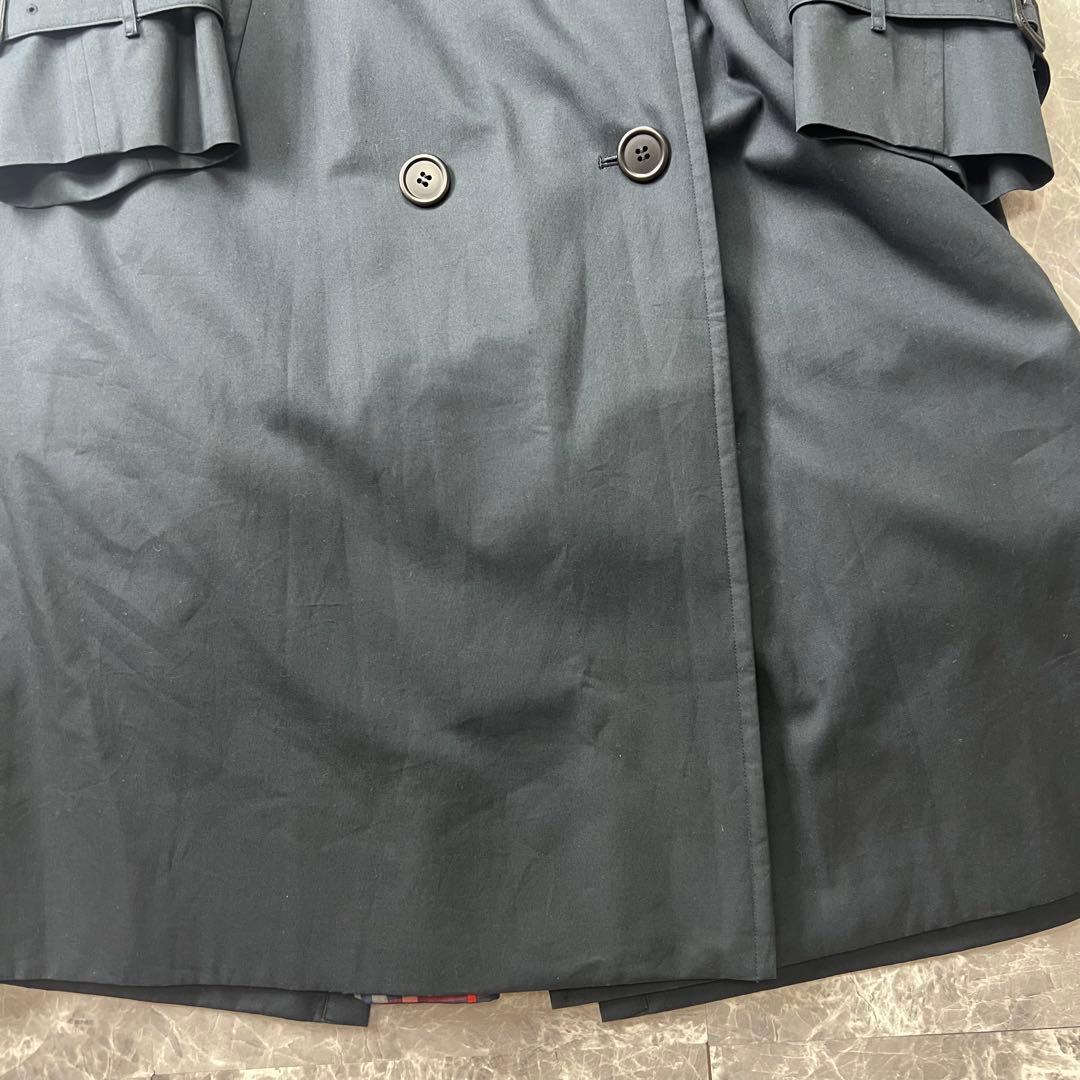 極美品♡バーバリー　トレンチコート　ベルト　ライナー　ノバチェック ネイビー