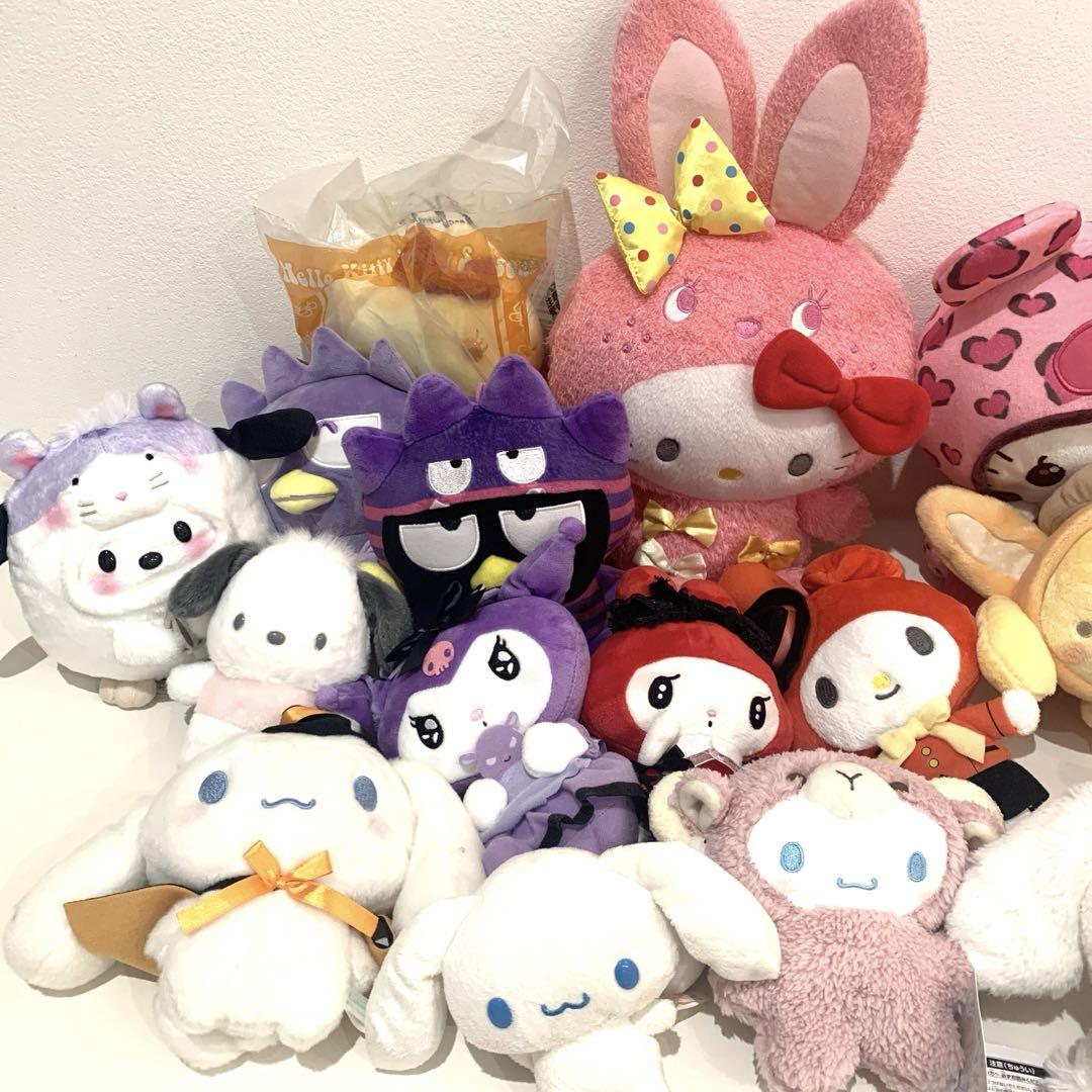 サンリオキャラクターズぬいぐるみまとめ売り計26点
