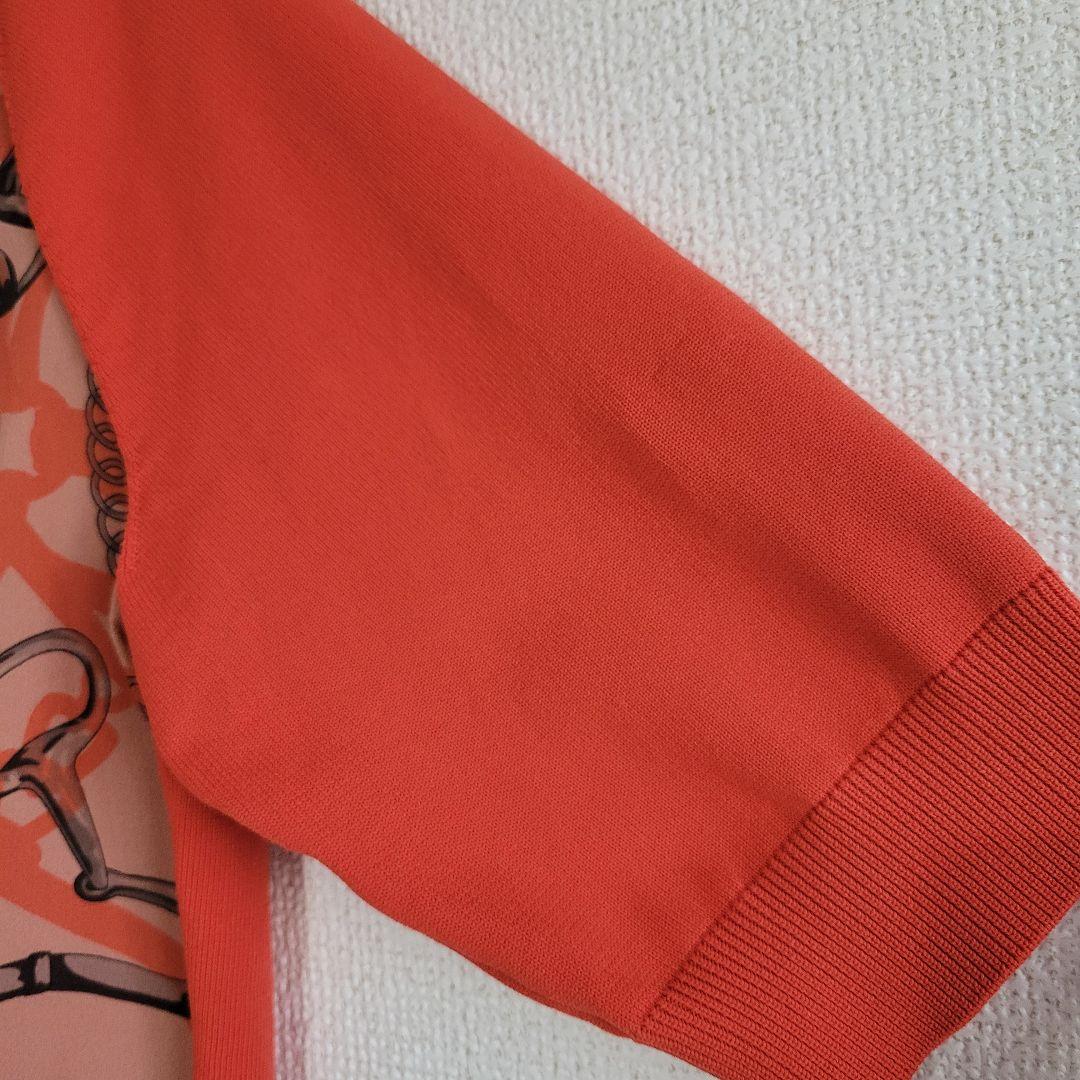 美品✨️】ROPE ロペ ヴィンテージスカーフ柄 半袖ニット