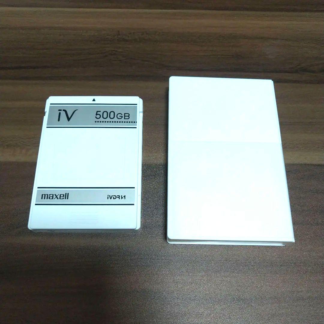 maxell iVDR-s カセットHDD 500GB