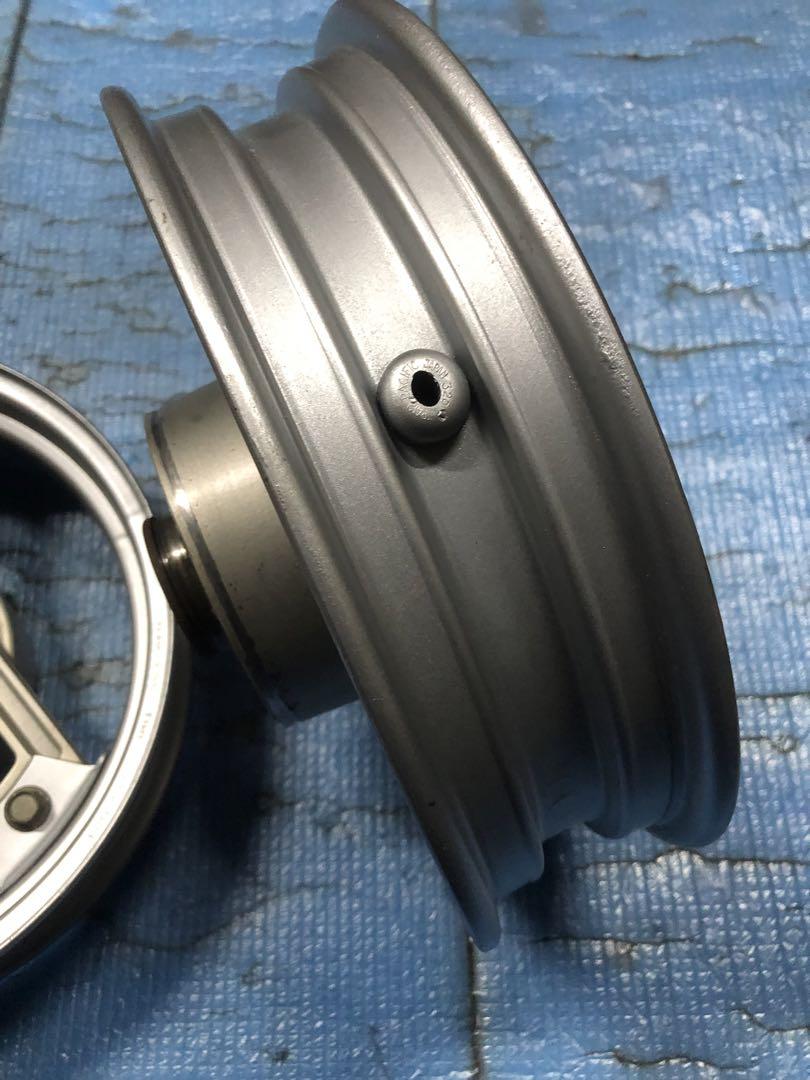 CF50/70シャリー 角目　6V/12V 純正ホイール前後＊送料込み＊レストア