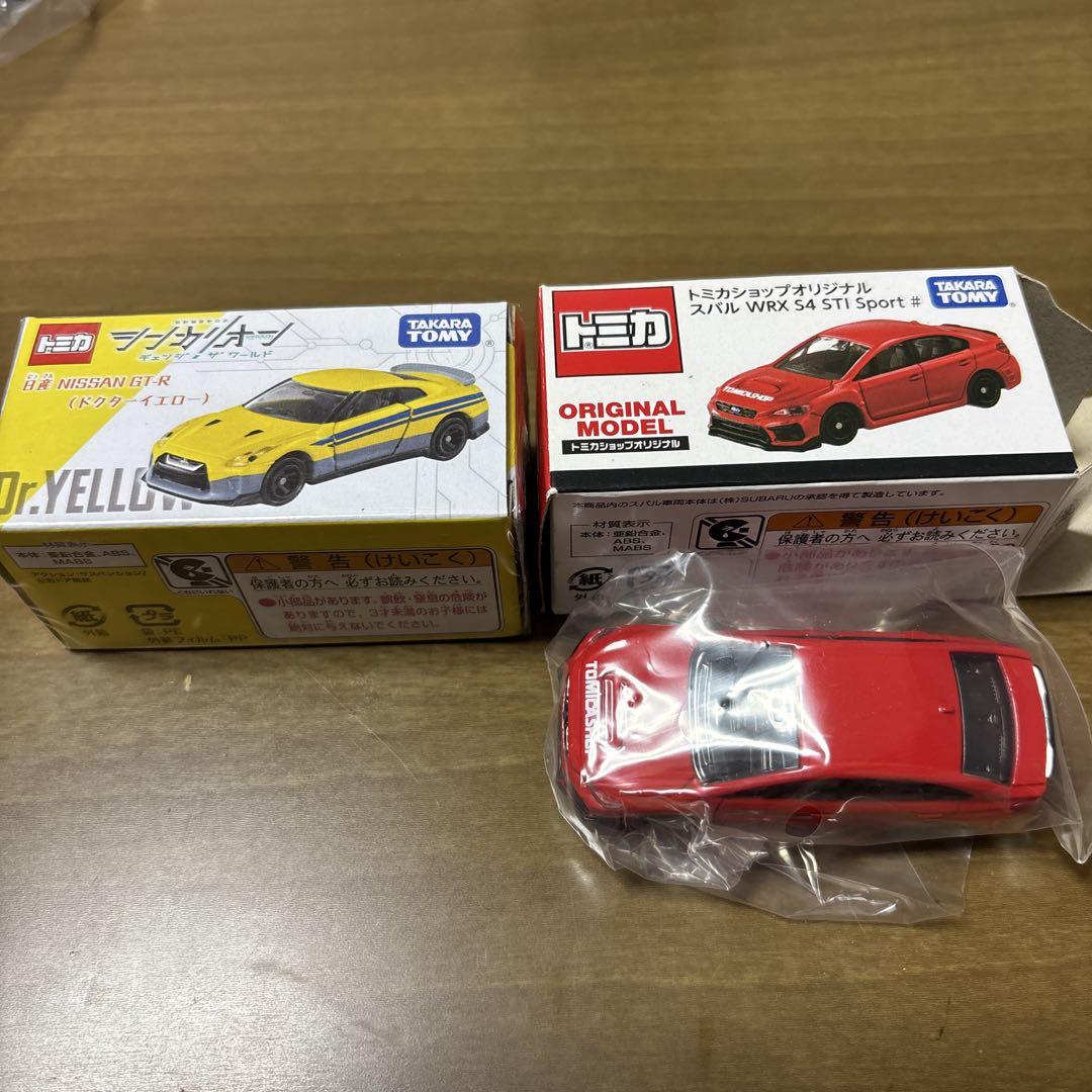 日産GT-R & スバルWRX STI Sport ミニカーセット - メルカリ
