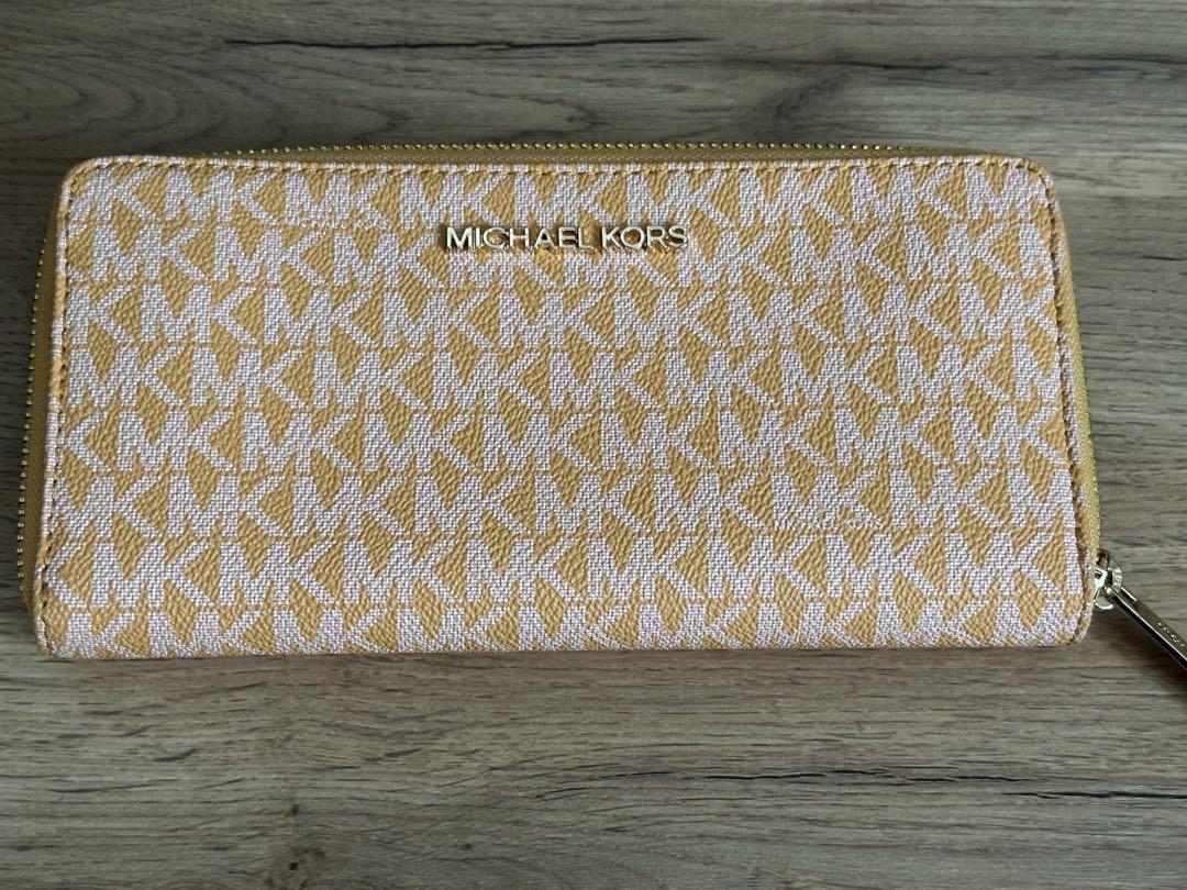 MICHAEL KORS マイケルコース 長財布 ゴールデンロッド