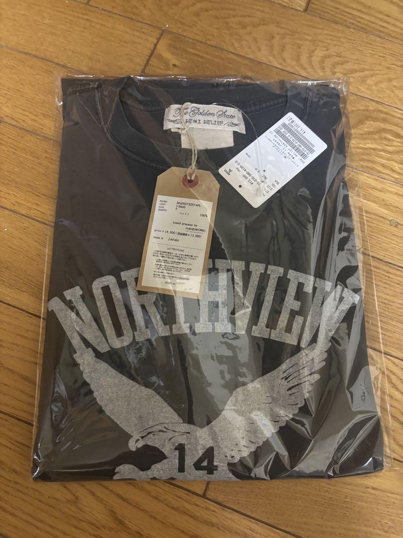 アパルトモンレミ レリーフ NORTHVIEW 7ブソデT-SHIRT Tシャツ