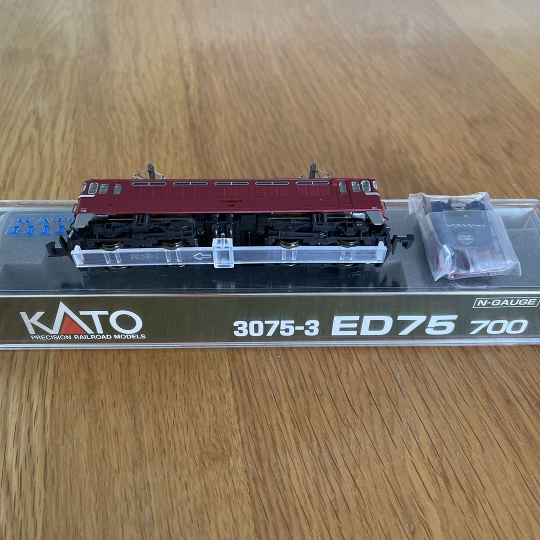 希少】KATO 3075-3 ED75 700 あけぼの、日本海HM付き⑥ 模型