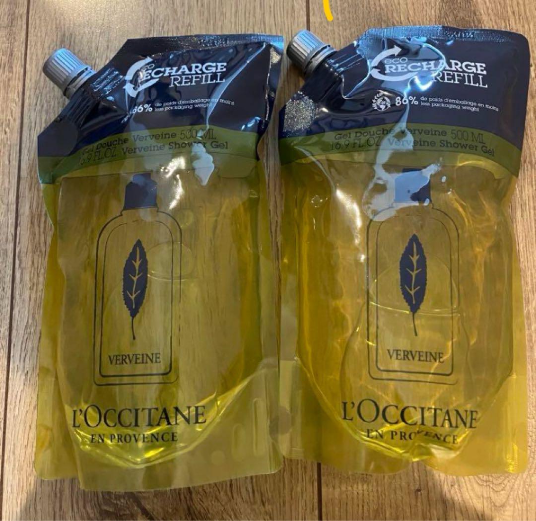 ロクシタン ヴァーベナ シャワージェル レフィル 500ml 2個セット