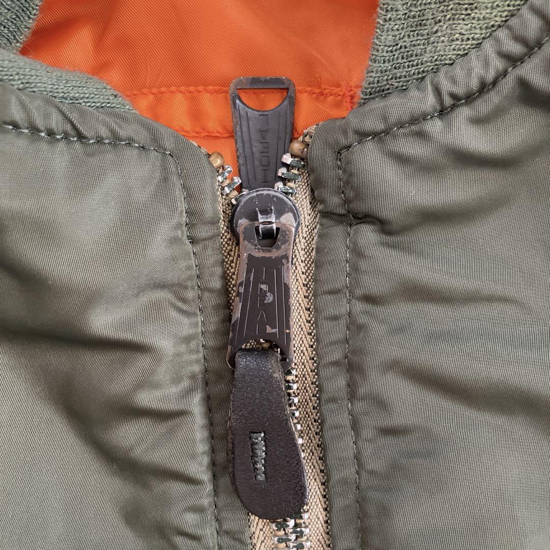 レア✨ALPHA MA-1 flight jacket 70s〜80s USA製 メンズ
