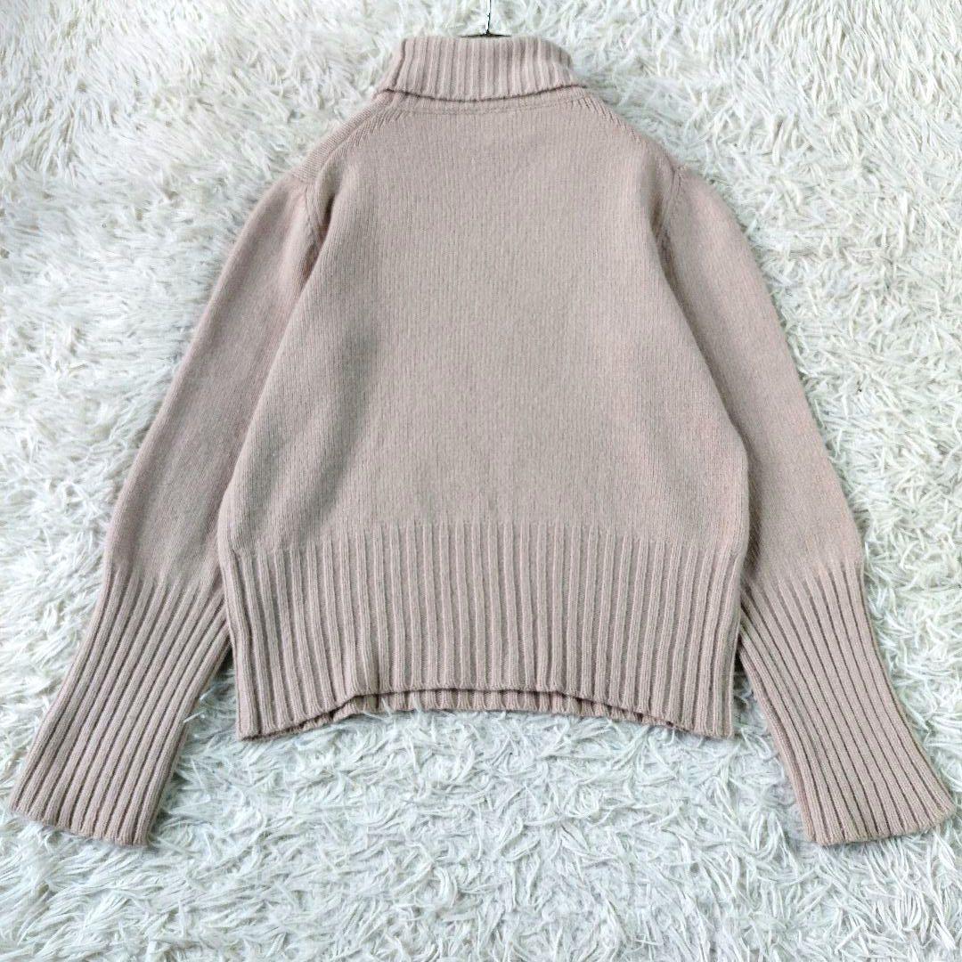 美品 Max Mara 近年タグ 白タグ カシミヤ ウール タートルリブニット 美品 Max Mara 近年タグ 白タグ カシミヤ ウール タートルリブニット