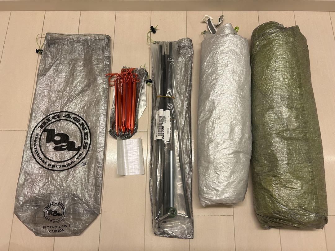 Big Agnes Fly Creek Hv1 Carbon 新品未使用