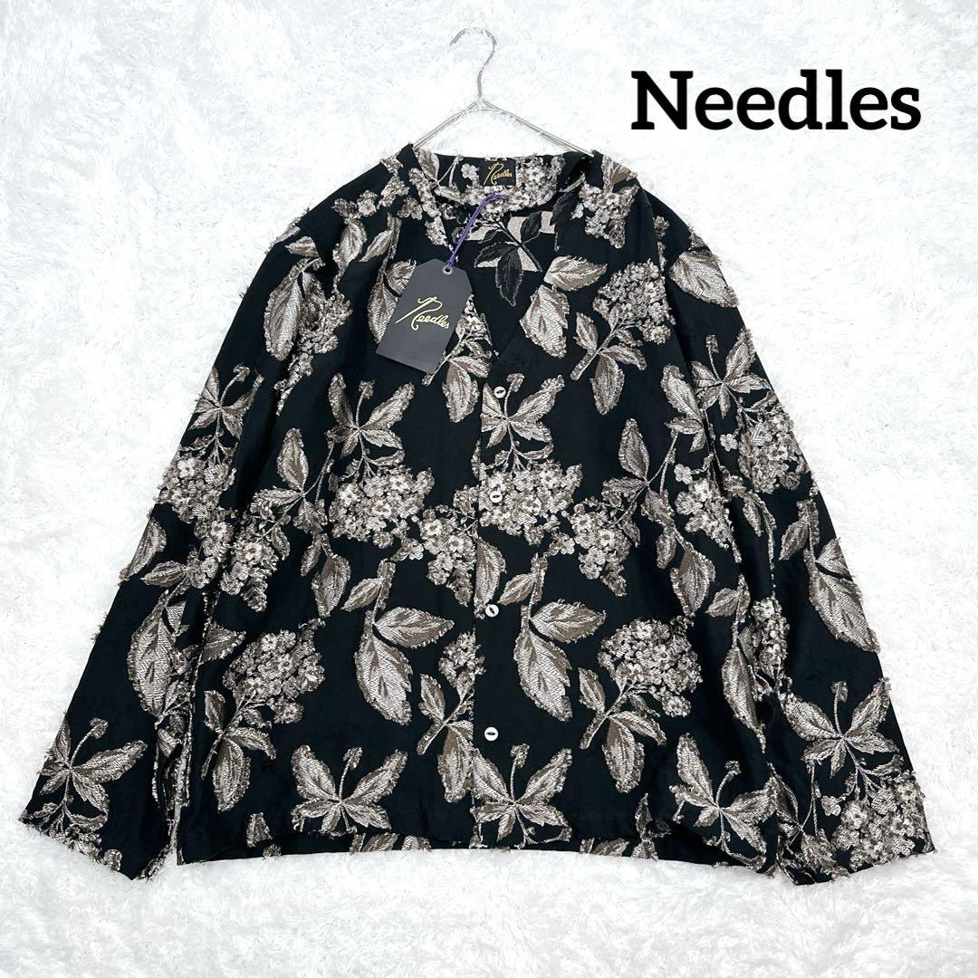 NEEDLES VNECK SHIRT ニードルス 花柄 黒 ノーカラー - メルカリ NEEDLES VNECK SHIRT ニードルス 花柄 黒 ノーカラー - メルカリ
